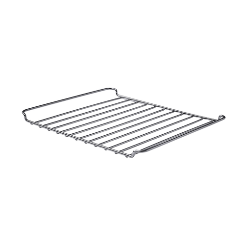 Angled view of COSORI 13-Quart Air Fryer Oven stainless steel wire rack