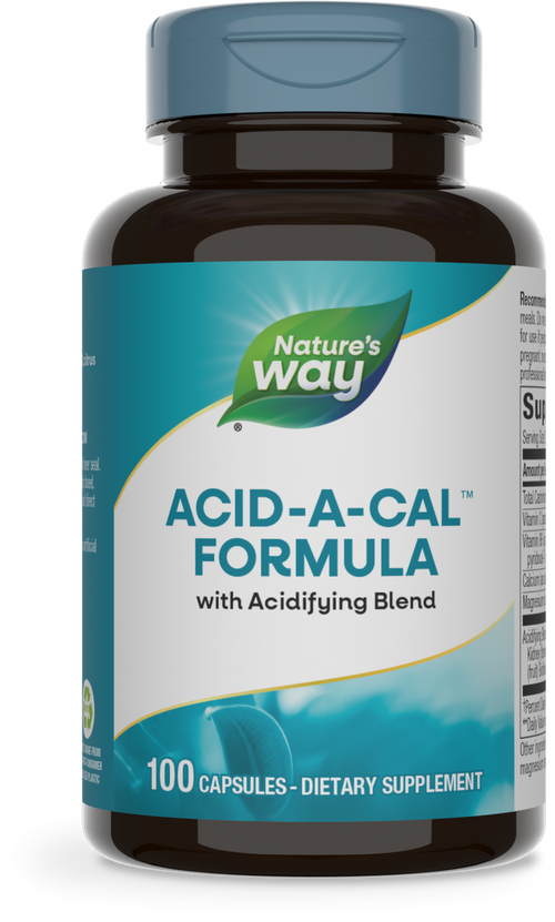 <{%PRIMARY_01151%}>Nature's Way® | Acid-A-Cal Formula, 100 capsules