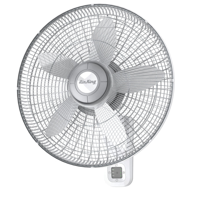 Air King 1/20 HP 18" Commercial Grade Wall Mount Fan: 3-Speed, Remote, Timer