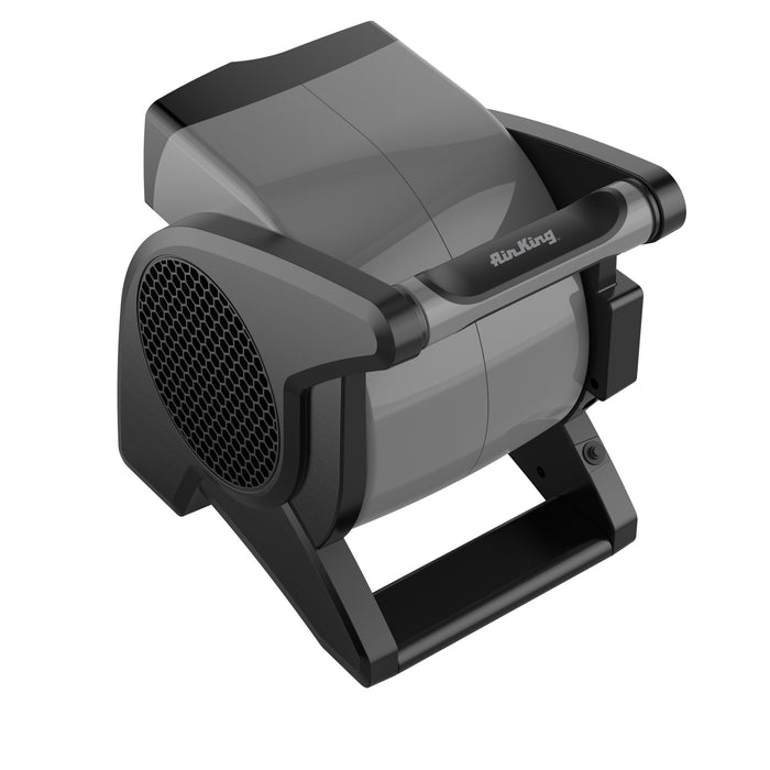 Air King 15" Air Mover Blower Fan: 3-Speed, High Velocity, 2 Outlets, Pivoting