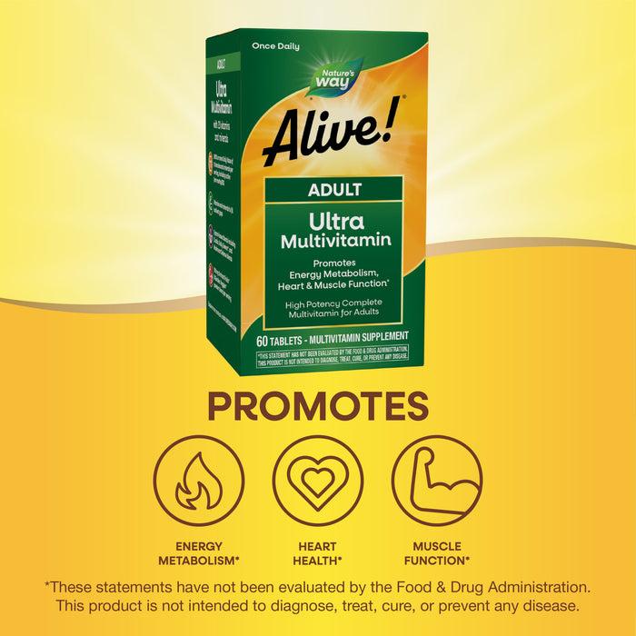 <{%MAIN3_15679%}>Nature's Way® | Alive! Adult Ultra Multivitamin