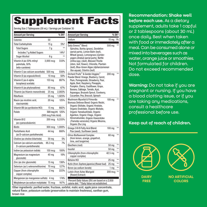 <{%MAIN5_15395%}>Nature's Way® | Alive! Max Potency Complete Liquid Multivitamin