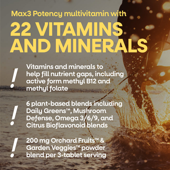 <{%MAIN3_14932%}>Nature's Way® | Alive! Max3 Potency Adult Complete Multivitamin-No Added Iron
