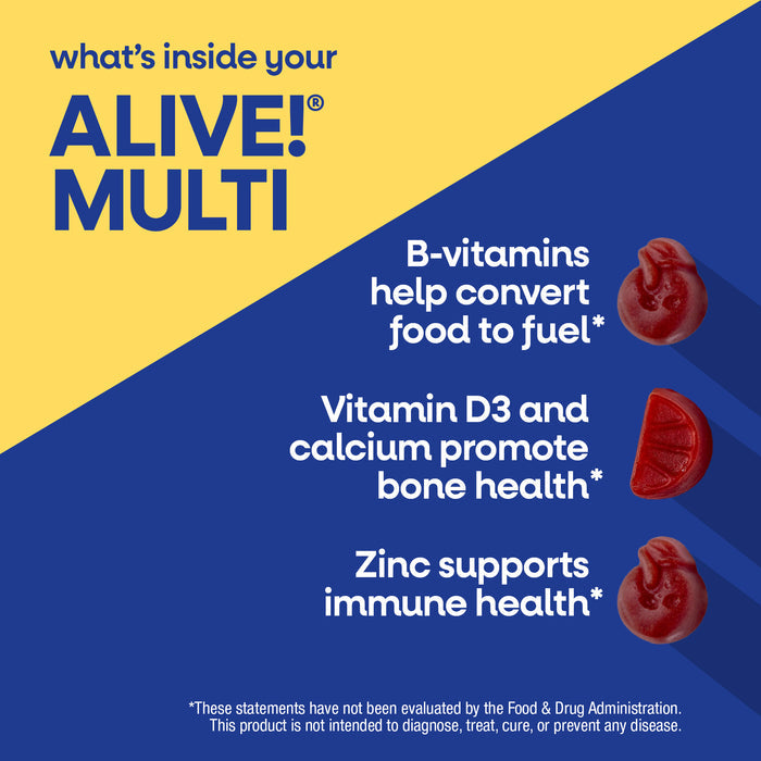 <{%MAIN2_14066%}>Nature's Way® | Alive! Men's Gummy Multivitamin