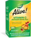 <{%PRIMARY_15143%}>Nature's Way® | Alive! Vitamin C Powder Drink Mix, 4.23 oz (120 g)
