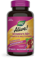 <{%PRIMARY_14210%}>Nature's Way® | Alive! Women's 50+ Complete Multivitamin, 130 tablets