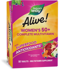 <{%PRIMARY_13662%}>Nature's Way® | Alive! Women's 50+ Complete Multivitamin, 50 tablets