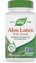 <{%PRIMARY_10150%}>Nature's Way® | Aloe Latex With Fennel, 100 capsules