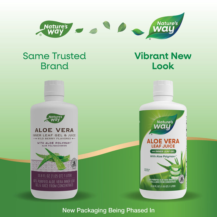 <{%MAIN1_14282%}>Nature's Way® | Aloe Vera Inner Leaf Gel & Juice