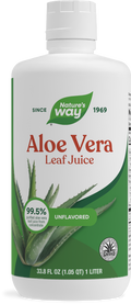 <{%PRIMARY_14280%}>Nature's Way® | Aloe Vera Leaf Juice, 33.8 fl oz (1 l)