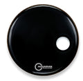 Peau Regulator 16", trou 4.75", noire