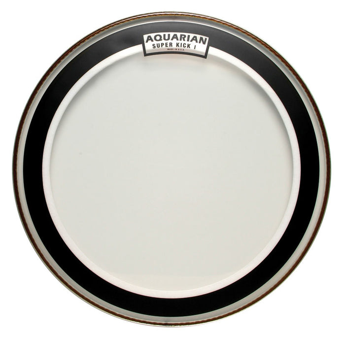 Peau Super-Kick I 26", 1 pli médium (0.25mm), atténuateur flottant, sablée
