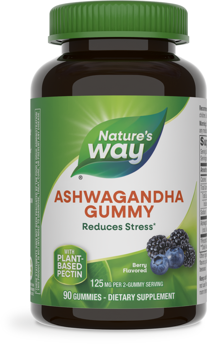 <{%PRIMARY_13983%}>Nature's Way® | Ashwagandha Gummies, 90 gummies, Berry