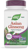 <{%PRIMARY_61700%}>Nature's Way® | Asian Ginseng Standardized Extract, 60 capsules