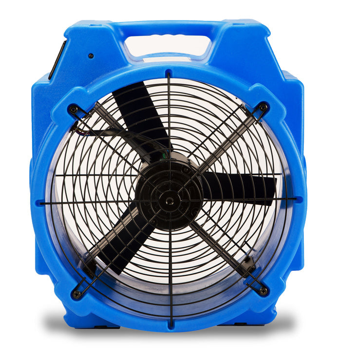 B-Air 1/4 HP Axial Air Mover & Blower Fan: 3300CFM, 2-speed, GFCI, 25' cord