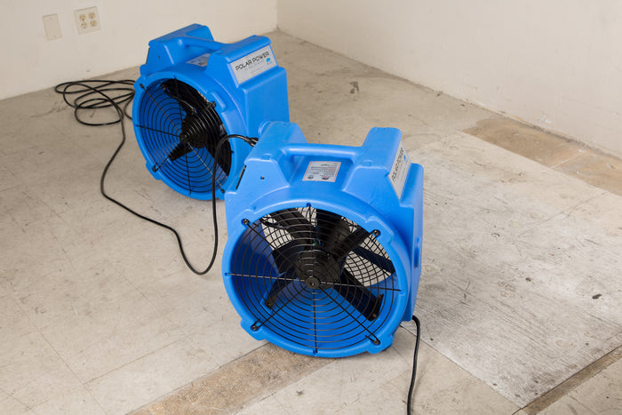 B-Air 1/4 HP Axial Air Mover & Blower Fan: 3300CFM, 2-speed, GFCI, 25' cord