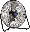 B-Air 20" High Velocity Floor Fan: wall mount, 3-speed, pivoting