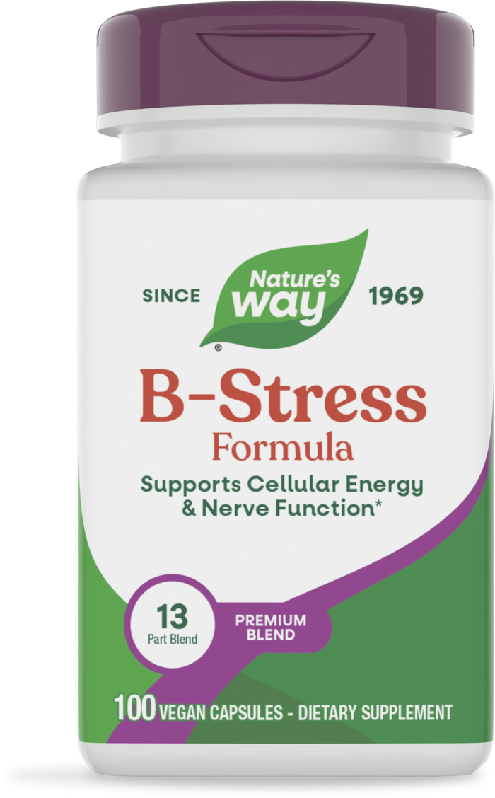 <{%PRIMARY_40631%}>Nature's Way® | B-Stress Formula, 100 capsules