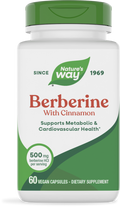 <{%PRIMARY_15044%}>Nature's Way® | Berberine with Cinnamon, 60 capsules
