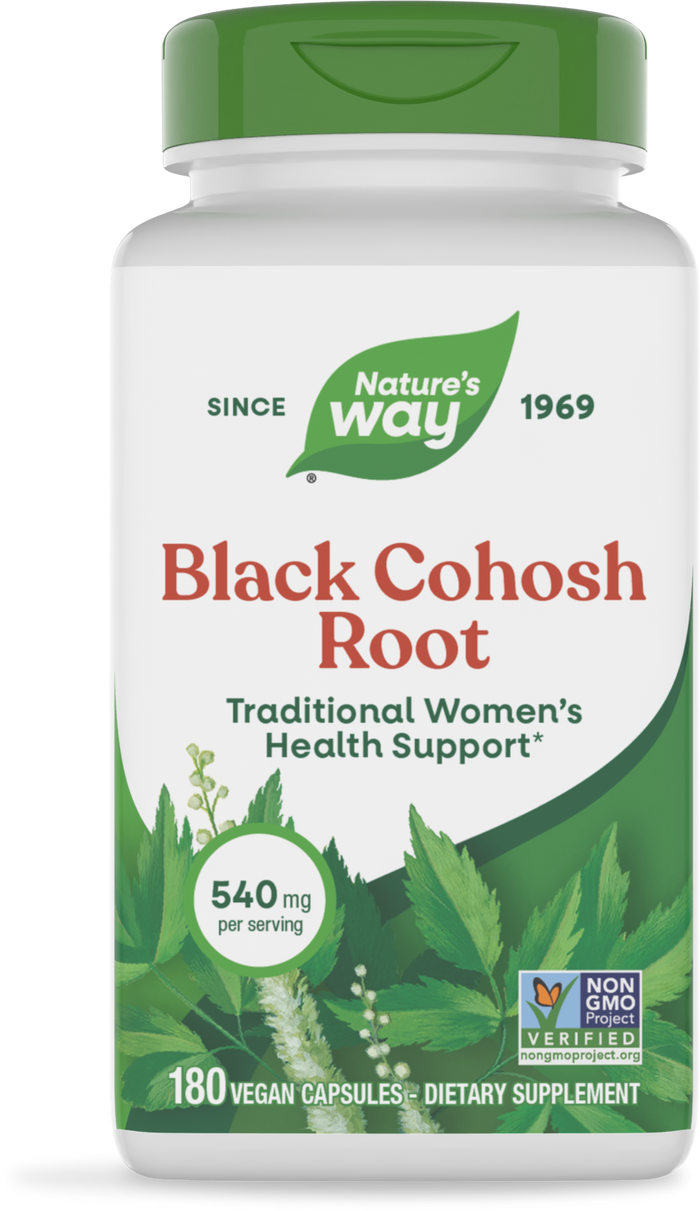 <{%PRIMARY_14690%}>Nature's Way® | Black Cohosh Root, 180 capsules