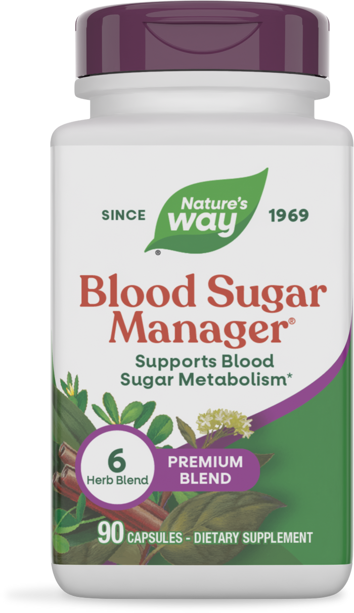 <{%PRIMARY_79200%}>Nature's Way® | Blood Sugar Manager, 90 capsules