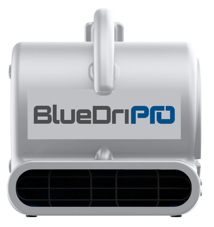 BlueDri BDP-25 1/4 HP 900 CFM Air Mover & Blower Fan, Gray