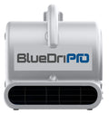 BlueDri BDP-25 1/4 HP 900 CFM Air Mover & Blower Fan, Gray