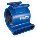 BlueDri Super Monsoon 1 HP 4050 CFM Air Mover Blower Fan: 3-Speed, High Velocity, 3 Drying Angles, Cord Wrap