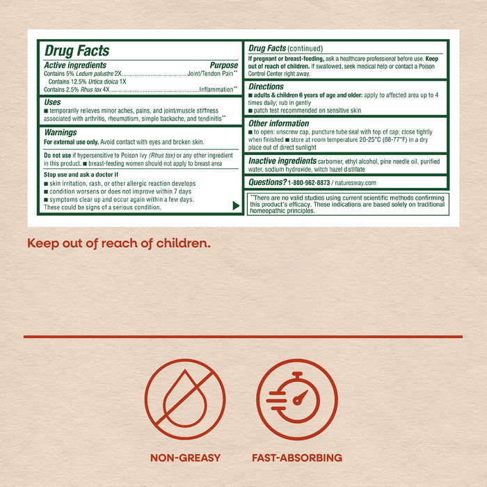 <{%MAIN4_21825297%}>Nature's Way® | Boericke & Tafel Triflora Arthritis Gel