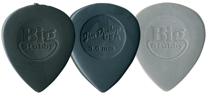 BIG STUBBY GRIS, boite de 144 médiators