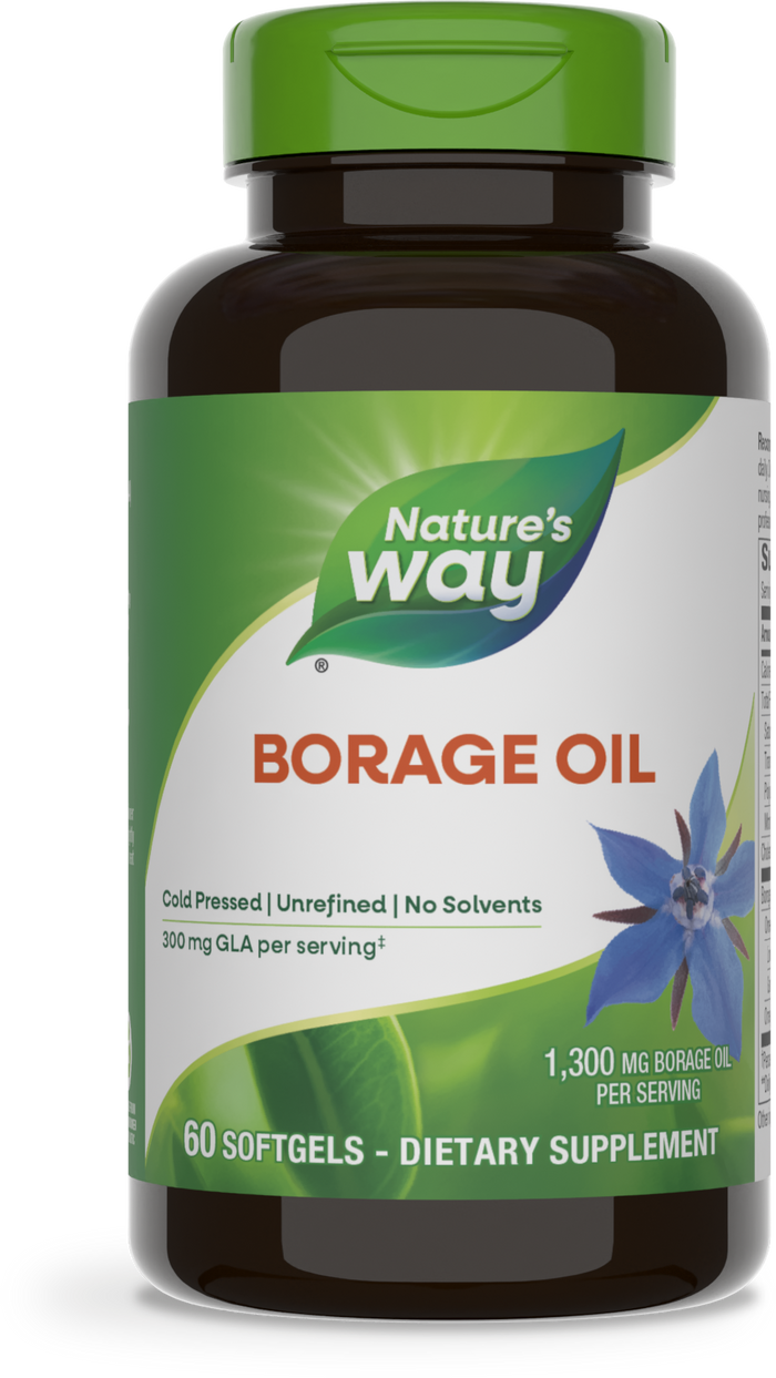 <{%PRIMARY_15413%}>Nature's Way® | Borage Oil, 60 softgels