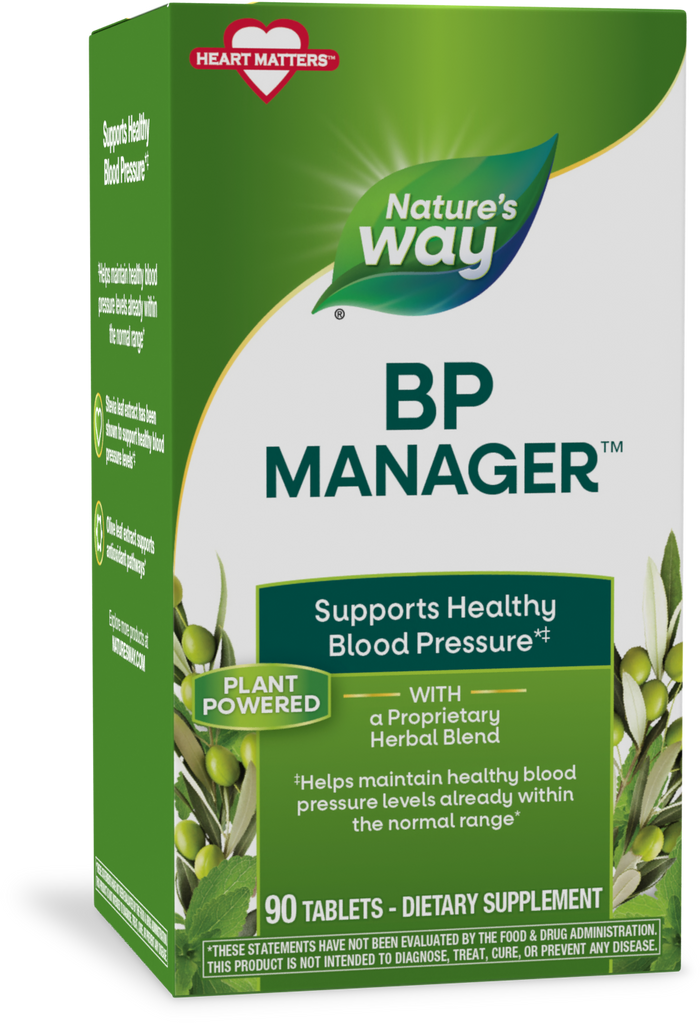 <{%PRIMARY_02869%}>Nature's Way® | BP Manager, 90 tablets