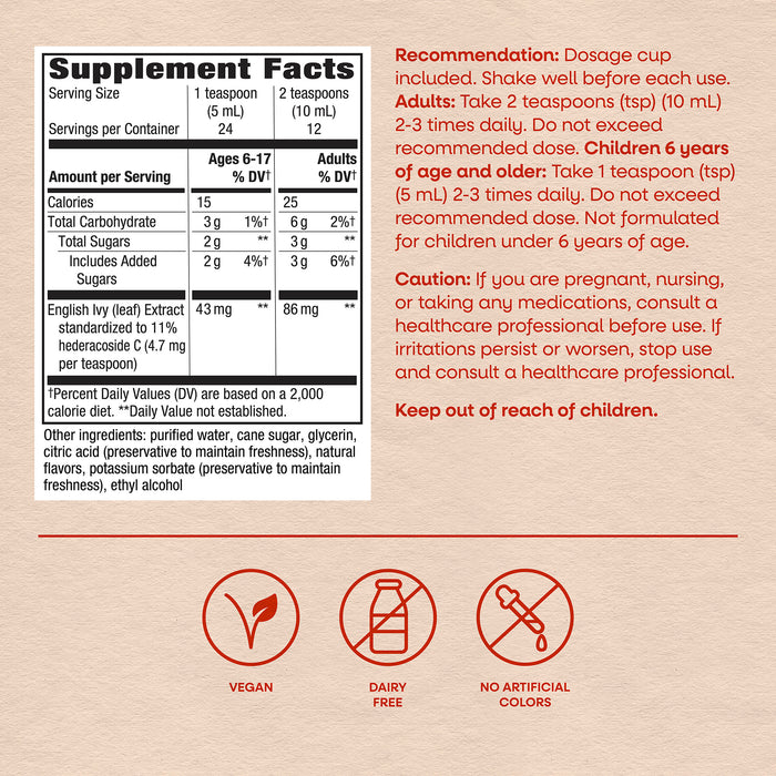 <{%MAIN4_08771%}>Nature's Way® | Bronchial Soothe Ivy Leaf Extract Syrup