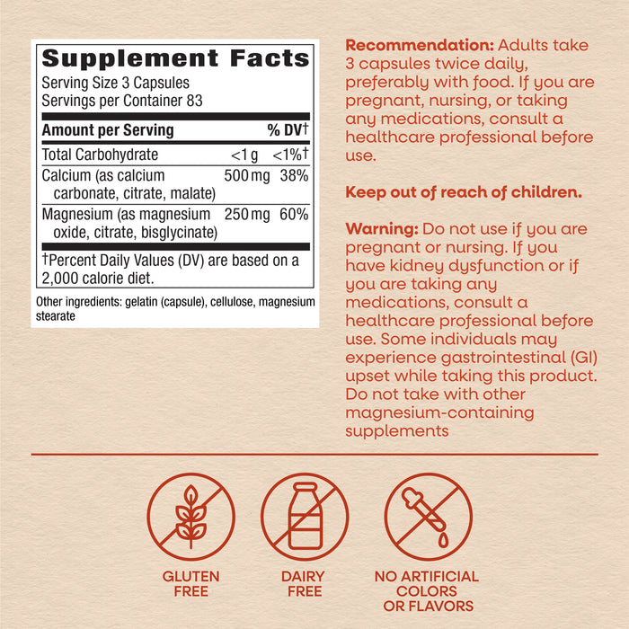 <{%MAIN4_41311%}>Nature's Way® | Calcium & Magnesium Mineral Complex