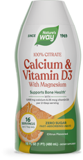 <{%PRIMARY_ST1388%}>Nature's Way® | Calcium & Vitamin D3, 16 fl oz (480 ml), Citrus
