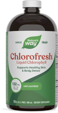 <{%PRIMARY_3502%}>Nature's Way® | Chlorofresh Liquid Chlorophyll, 16 fl oz (480 ml), Unflavored