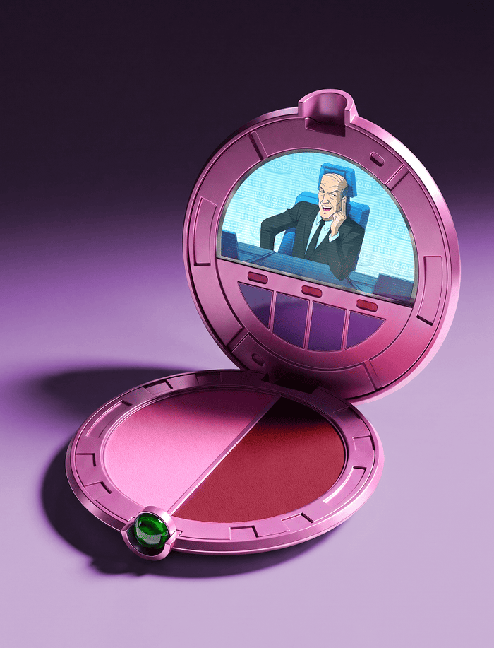 Compoudrier blush - Totally Spies x Martine Cosmetics