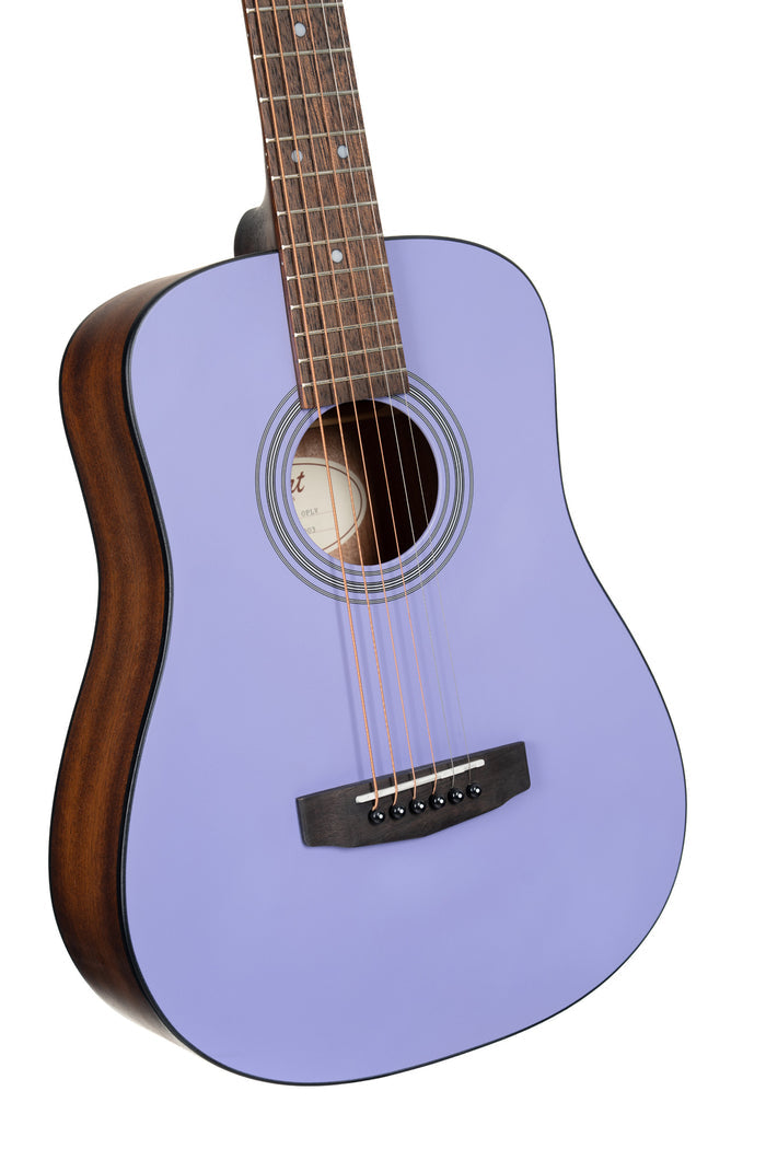 CORT ADMINIBOPLV GUITARE AD MINI OP LAVENDER, HOUSSE