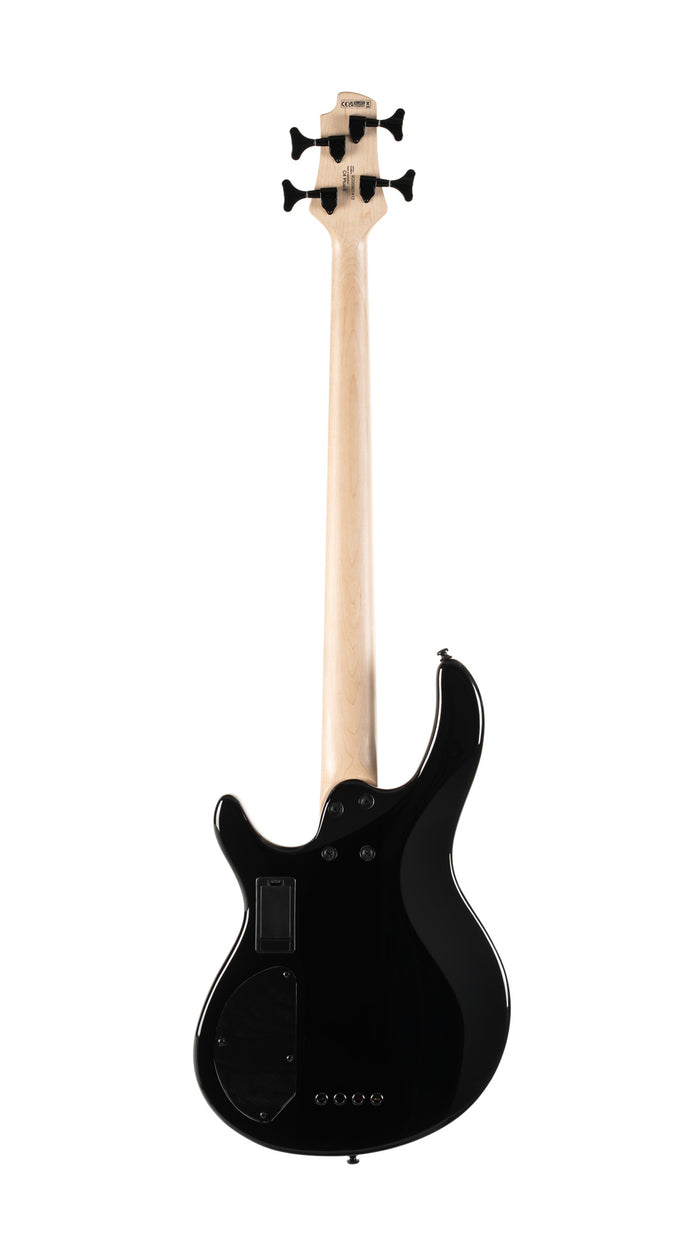 C4 Deluxe, corps peuplier, micros Bartolini MK-1 et préampli Markbass MB-1, noir