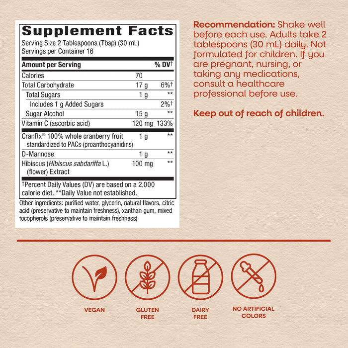 <{%MAIN5_10613%}>Nature's Way® | CranRx Liquid Bioactive Cranberry