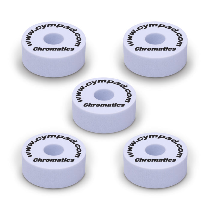 SET 5 PADS CYMPAD CHROMATICS BLANC