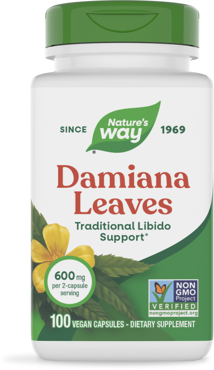 <{%PRIMARY_12200%}>Nature's Way® | Damiana Leaves, 100 capsules
