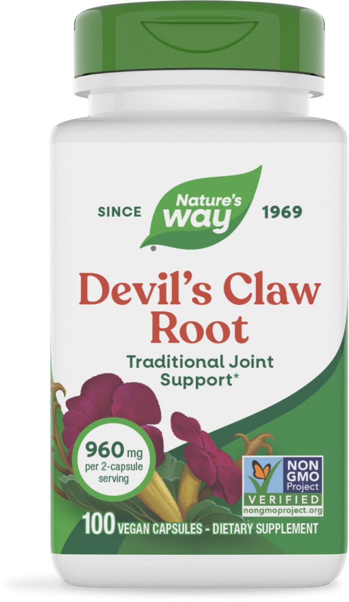 <{%PRIMARY_12350%}>Nature's Way® | Devil's Claw Root, 100 capsules