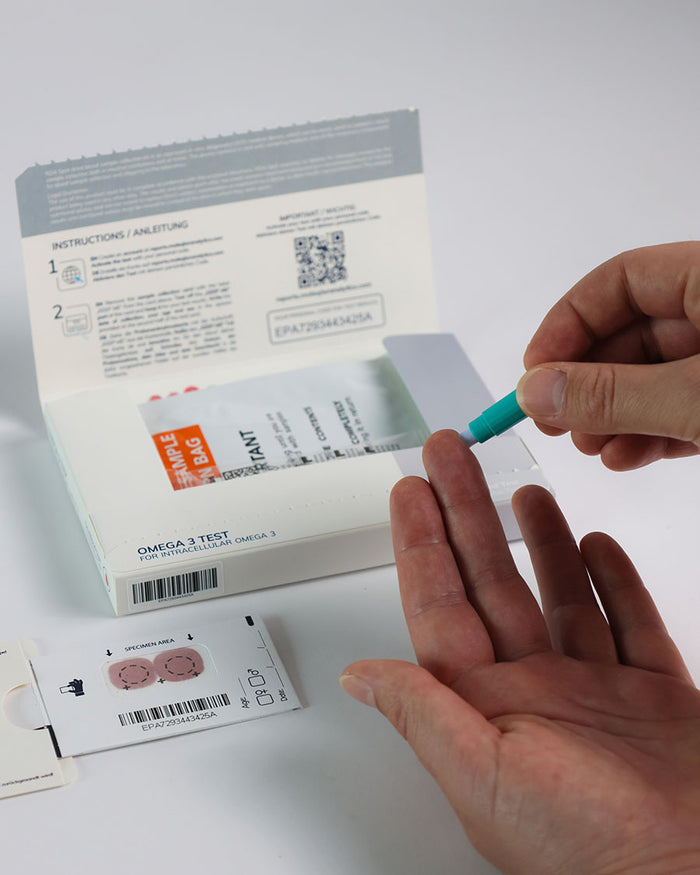 Omega 3 Trockenbluttest