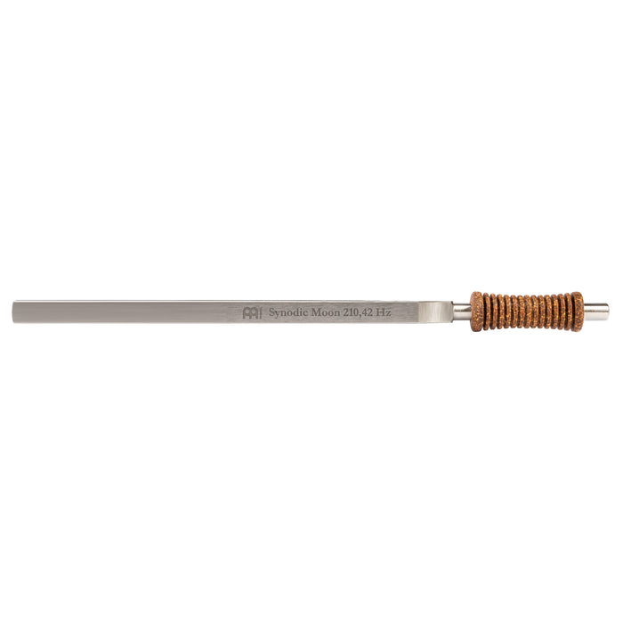 DIAPASON SONIC ENERGY THERAPHY SYNODIC MOON, 210.42 HZ / G3#, 21.08 CM, FABRICATION ARTISANALE, ACIER INOXYDABLE