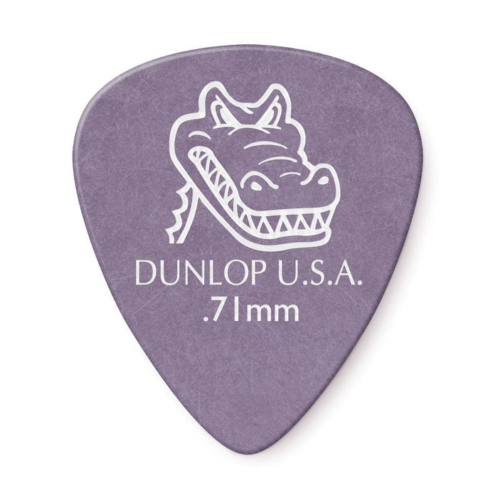 Sachet de 12 médiators Gator Grip 071 (violet)