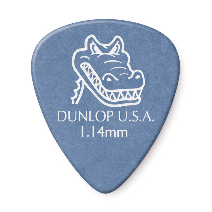 Sachet de 12 médiators Gator Grip 114 (bleu)