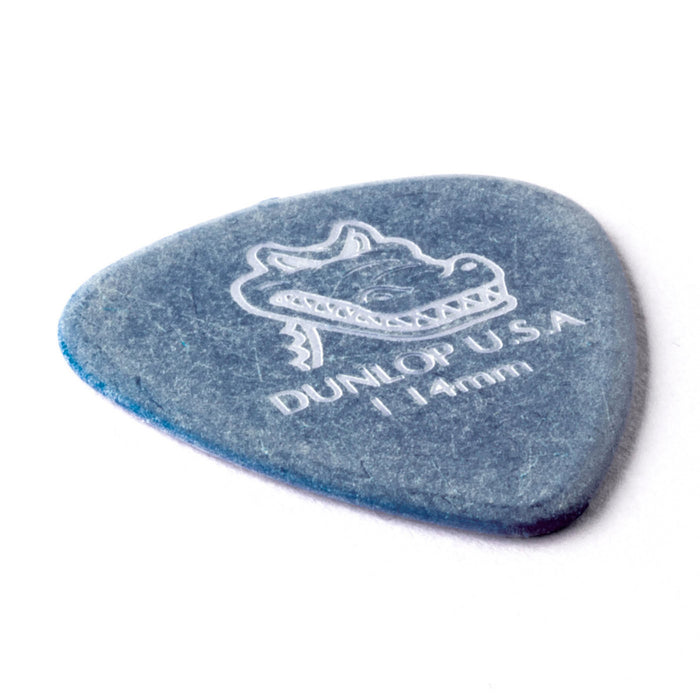 Sachet de 12 médiators Gator Grip 114 (bleu)