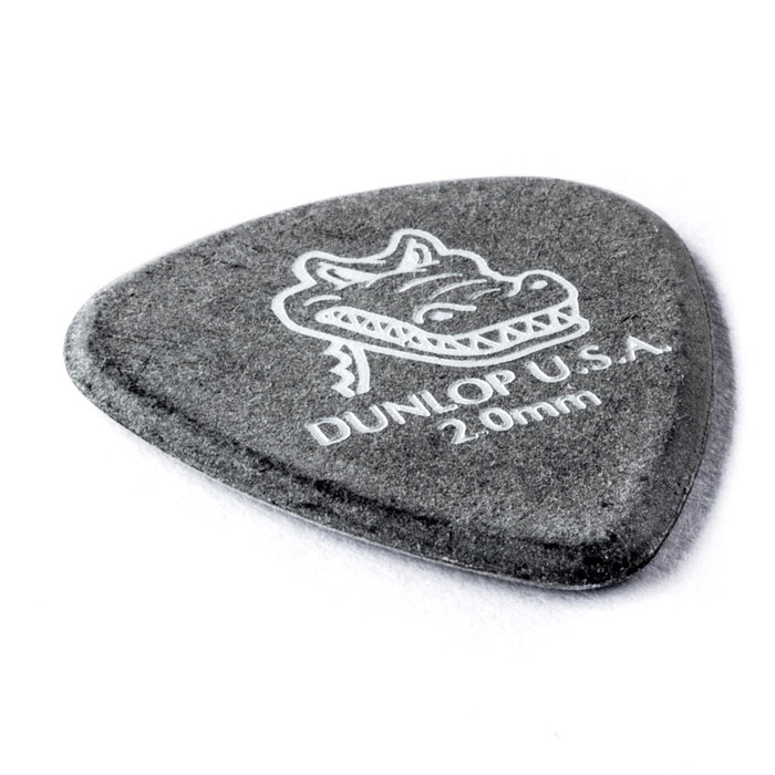 Sachet de 12 médiators Gator Grip 200 (noir)
