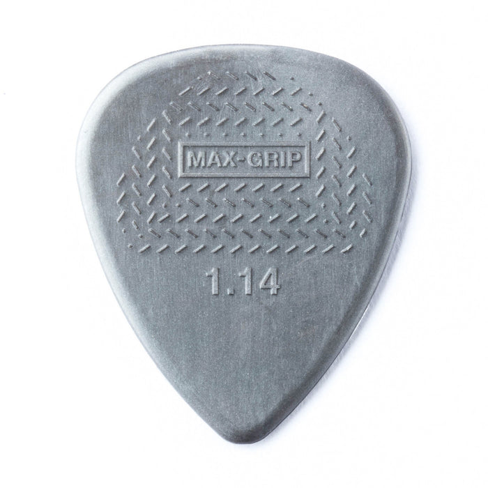 Sachet de 12 médiators Max-Grip 114 (gris foncé)